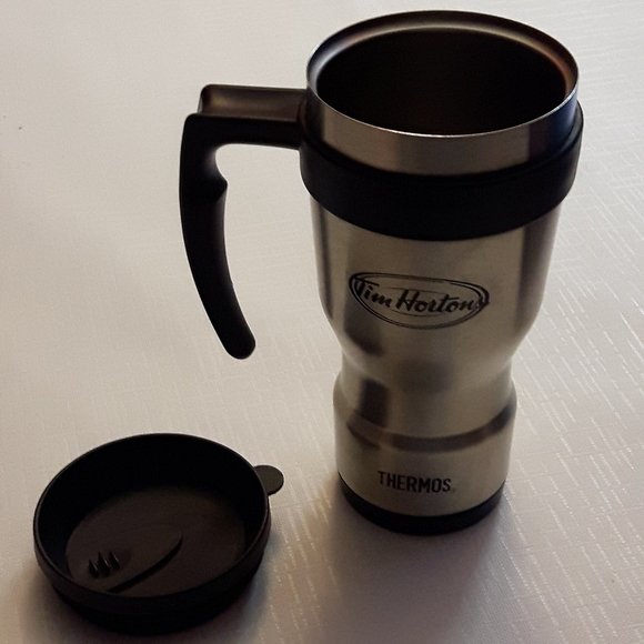 tim hortons stainless steel thermos